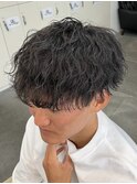 波巻きパーマ/アイブロウ/ツイストスパイラルパーマ