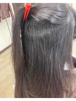 パーマ屋カラフル&nbsp;超ロングヘアの縮毛矯正