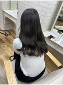 ダークグレーカラー10代20代艶髪