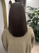 ロウ 町田(ROW)&nbsp;大人かわいいエギョモリ ミルクティーブラウン ひし形シルエット