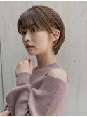 丸みショート/前髪カット