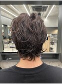 メンズパーマ/ウェーブミディアム[梅田駅/中崎町駅]
