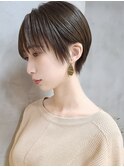 コンパクトショート/丸みマッシュ/ショートボブ/イルミナカラー