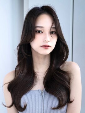 エインアンリー 明治神宮前(AIN.ANLY.) 着物メルティカラーくびれロング似合わせカットロングレイヤー