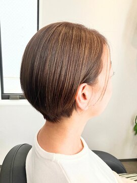 アイノ(AINO.) ナチュラルハイライト×ショートボブ [茅ヶ崎/茅ヶ崎駅/湘南]
