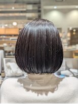 オーガニック リブ 川越(organic+live)&nbsp;20代30代かわいい切りっぱなしボブ