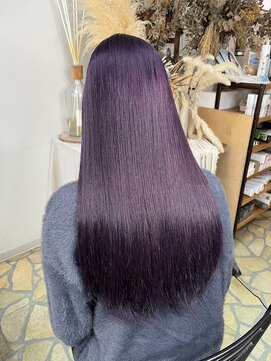 ヘアーデザインルアナ(Hair design Luana.) ディープバイオレット