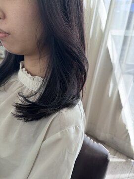 ラボヌールヘアーノーブル 新越谷店(La Bonheur hair noble) 極上髪質改善/インナーネイビー【美髪】【イメチェン】