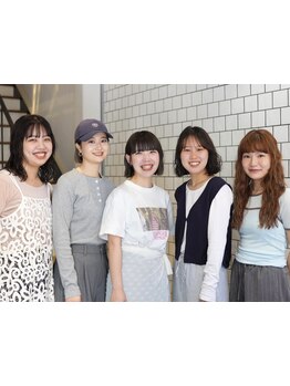 [なりたい][かわいい]を再現◎トレンドやファッション,ライフスタイルに合わせてご提案,cut+color￥9000～