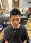 スパイキーショートテーパー