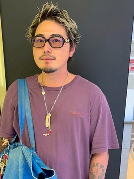 アッド バイ ケーツー(add by K-two) メンズカラー/ブリーチ/ショート/ハイトーン