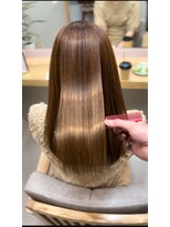 カレンアンドエクラート 大宮(KAREN&ECLART) メテオを縮毛矯正とカラーにプラスして極上の仕上がり☆佐藤光
