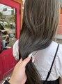 アグ ヘアー ウォーリー 折尾店(Agu hair Wally)&nbsp;ブリーチなし！オリーブカラー◎