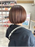 ナチュラルストレート+ボブ