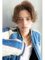 ケアリー 練馬(Carelly)&nbsp;ツイストパーマ七三オールバックマッシュウルフスリークショート