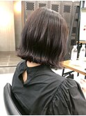 【GEEKS渋谷】パールグレージュ/くびれボブ/レイヤーボブ/秋ヘア