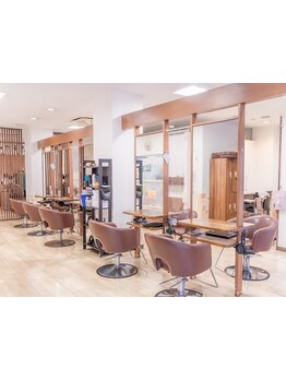 居心地の良いサロン♪一人一人のお客様としっかり向き合い、あなたの“なりたい”をカタチにします◎