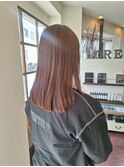 秋カラー×艶髪8.24アプリコットオレンジ