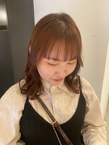 ニードバイスケール(NEED by SCALE)&nbsp;ブリーチなしダブルカラーオレンジブラウン