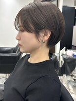 クレム 博多駅店(ChLem)&nbsp;横顔美人ショート　博多美容室