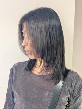 クラゲヘアー/小顔/ココアベージュ/オリーブグレー/天王町HA125 