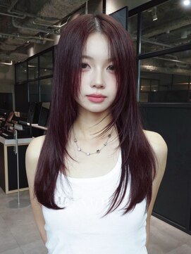 アルバム 新宿(ALBUM SHINJUKU) 顔周りレイヤーロング小顔ウルフレイヤー_F1202