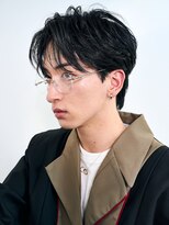 ロンドアンメゾン 原宿(Lond un Maison.)&nbsp;men's/メンズ/リバースセンターパート/サーフカールダウンパーマ