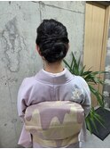 訪問着着付け&着物アップスタイリング