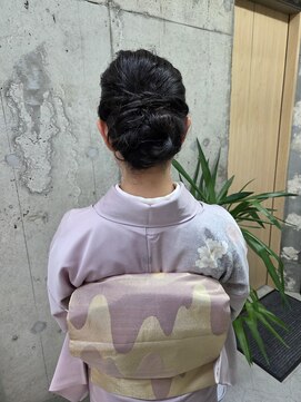 リボン(Libon) 訪問着着付け&着物アップスタイリング