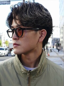 ヒュエ 表参道(Hue) メンズ/メンズカット/パーマ/ニュアンスパーマ/韓国._.