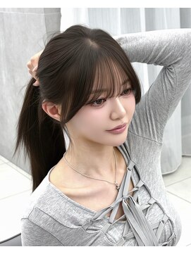 マウル 栄(MAEUL) 流し前髪/韓国顔まわり