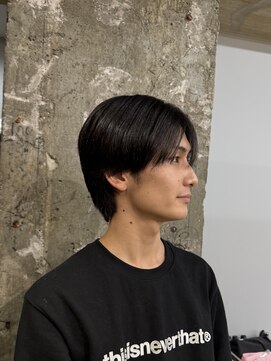 リラクオーレメンズ(LIRA CUORE men's) シャドウパーマ/メンズ縮毛矯正/毛流れセンターパート