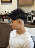 毛流れフェード