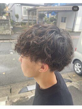 登なん 盛岡(トナン)の写真/【盛岡】メンズカット/メンズパーマ/縮毛矯正までお任せ◎全世代の男性に寄り添う似合わせ提案が人気！
