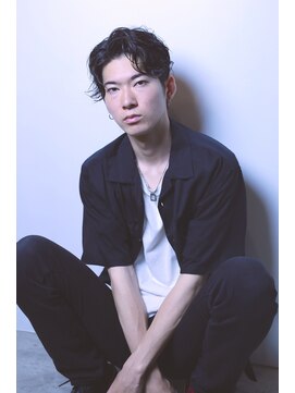 ネス(ness) [RIMMA]グロスエッジショート/刈り上げ/センターパート