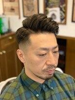 ビアードバーバーショップ(BEARDBARBERSHOP)&nbsp;サイドパートスタイル