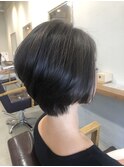 ボブに飽きてきた人にオススメのスッキリショートボブ