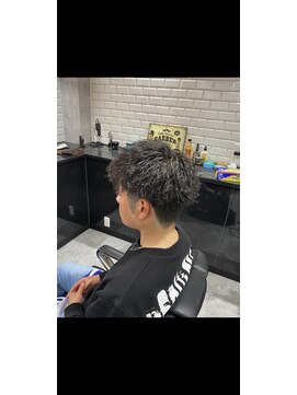 ボルド(MEN'S HAIR SALON BORDO) ツイストパーマ×短髪