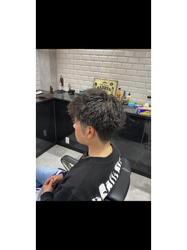 ボルド(MEN'S HAIR SALON BORDO) ツイストパーマ×短髪