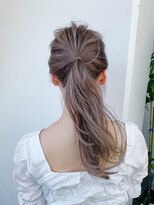 サロンドミルク 溝の口店(salon de MiLK)&nbsp;＊ワンピースの似合う透明感のある柔らかいグレージュ