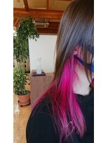 エッセンス インナーカラー　　鹿嶋美容室　　ESSENCE