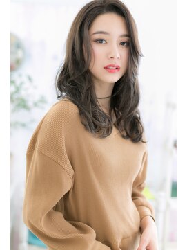ミック ヘアアンドメイク アップ 駒込店(miq Hair&Make up) 大人かっこいいナチュラルアッシュアンニュイヘアb1