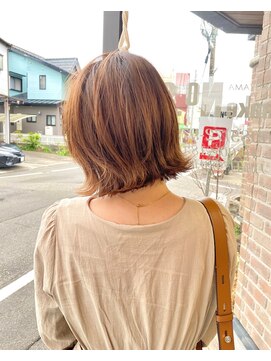 ヘアメイクエイト 丸山店(hair make No.8) ◆担当：岩切祐樹◆外ハネボブ@no.8_yuki_short