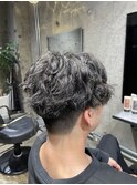 オイルだけでこの仕上がり!ゆるめスパイラルパーマ!