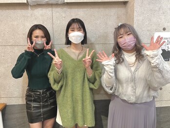 ルフレ 新宿歌舞伎町店(Reflet)の写真/《女性Staff多数☆》カラー×ヘアセット…各方面のスペシャリストが集結★人気の秘密。それは…