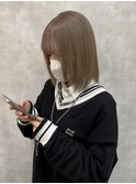ミントベージュ×BOB