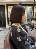 20代30代40代/ボブ/ミニボブ/髪質改善/ストレート［溝の口］