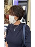 大人ショートボブ/ショートボブ/コンパクトショート
