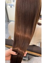 テラスヘアラボ 新潟駅南(TERRACEhairLab.)&nbsp;透明感♪マンダリンベージュ