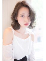 リープアルケー ヘアアンドヘッドスパ 錦糸町北口店(leap arche Hair&head spa) インナーグレージュ/マチルダボブ/前髪/ピンクベージュ/錦糸町